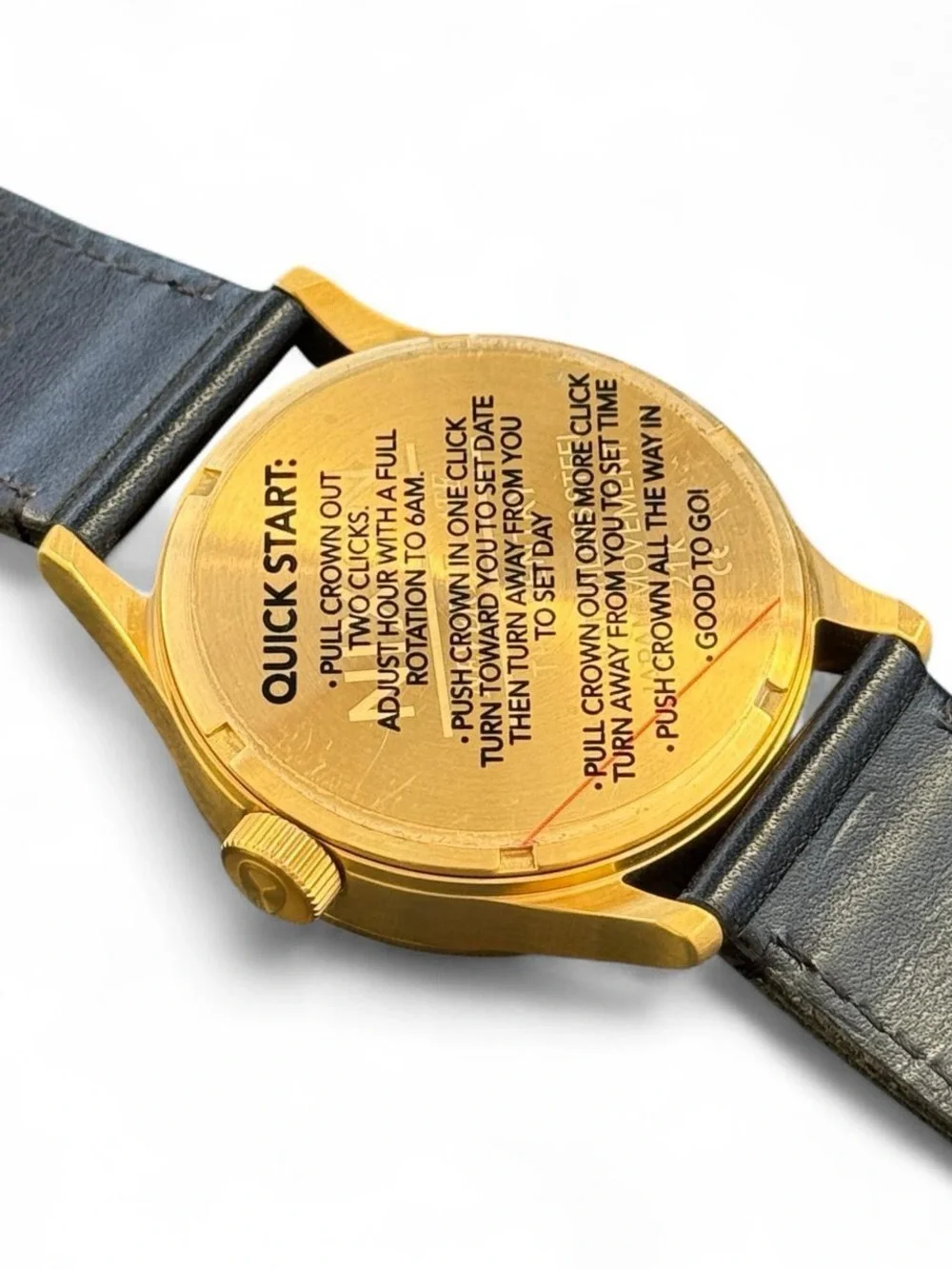 Nixon Men's Sentry Leather Watch